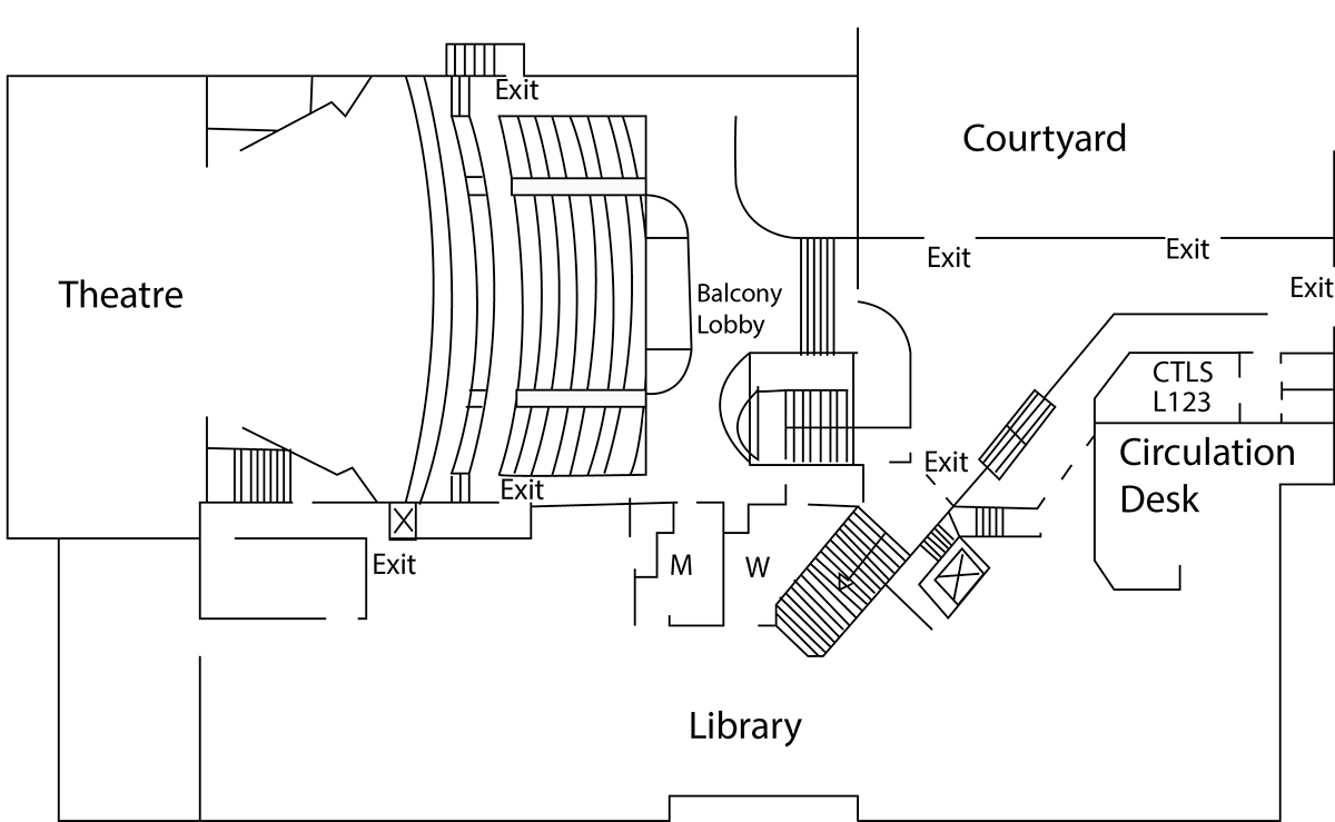 library theater first floor