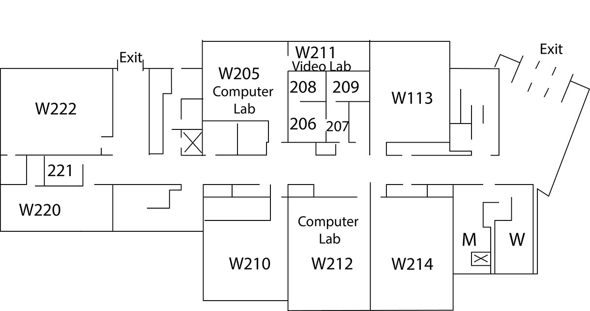 West Building Floor 2