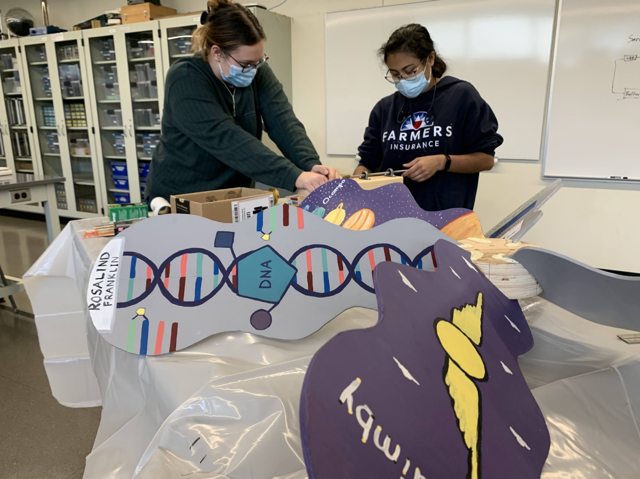 olivia o'donnell and jimena torres align motor parts