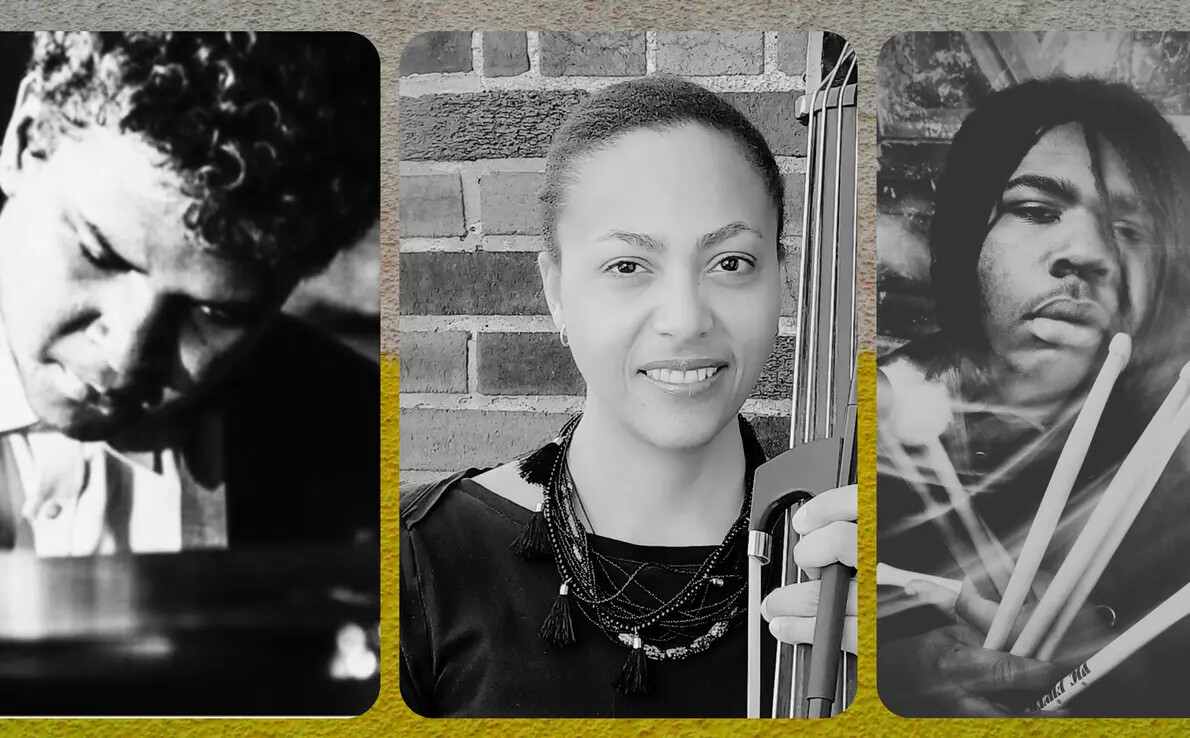 3 pics in Gary Jones Jazz trio