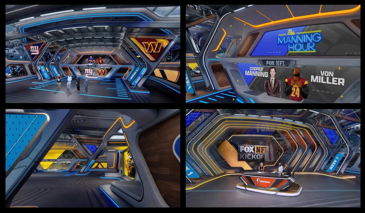 fox sports set montage