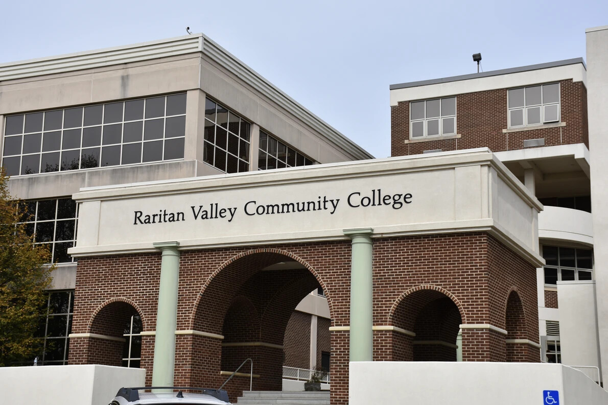 front of college