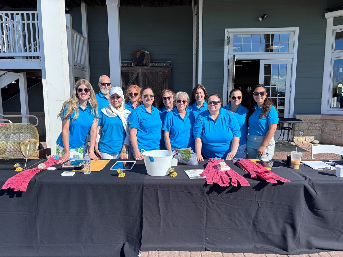 volunteers at 22nd annual golf outing