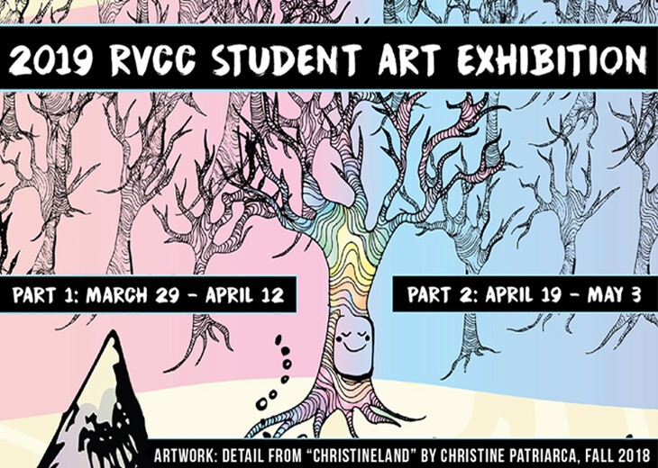 student art show postcard