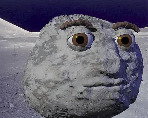 moon rock graphic image