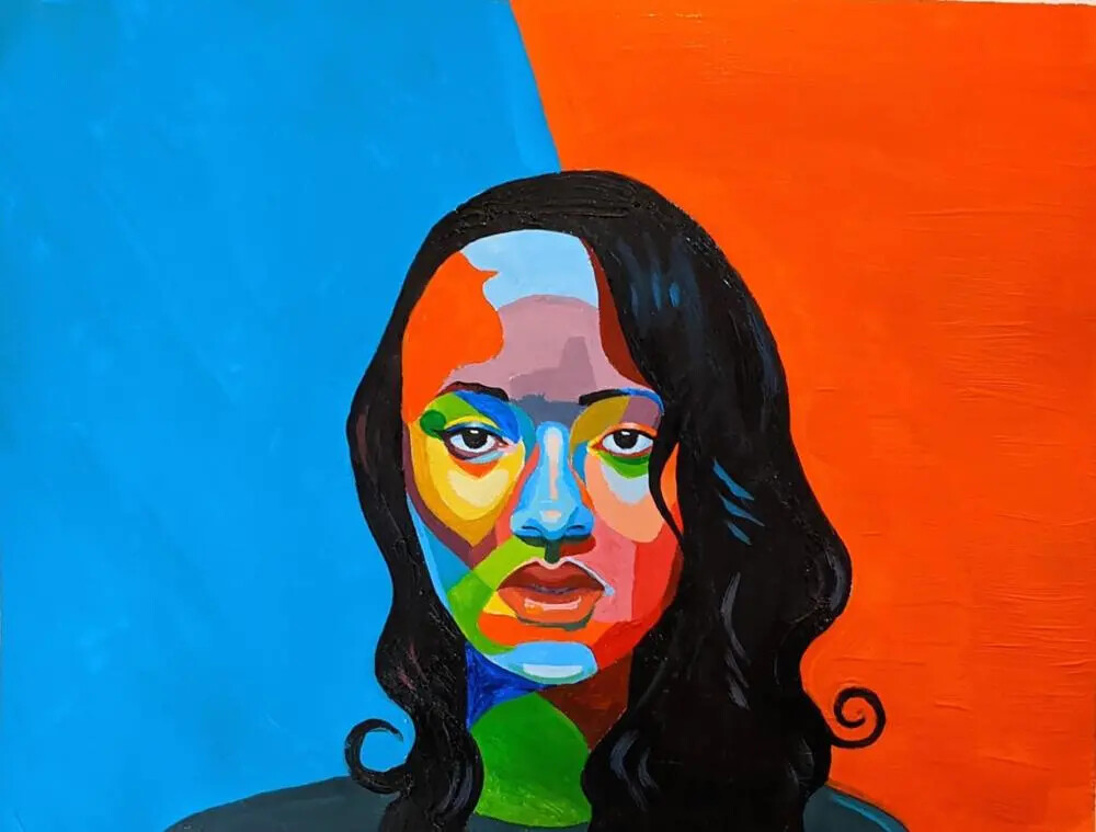 olivia jones pop art self portrait