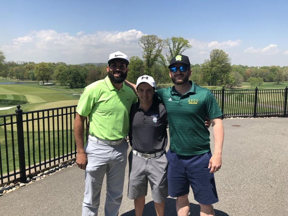 golf coaches and player