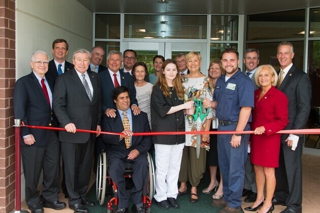 Ribbon-cutting ceremony for RVCC's Workforce Training Center
