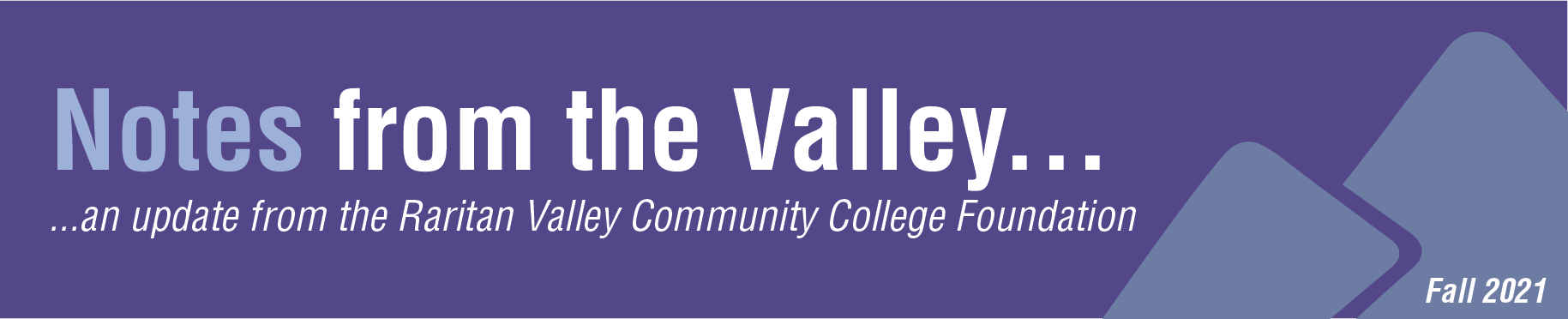 Fall 2021 Notes from the Valley