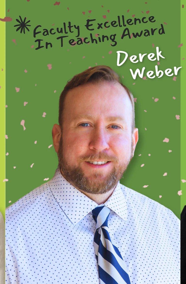 headshot of Derek Weber
