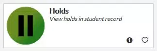 Holds