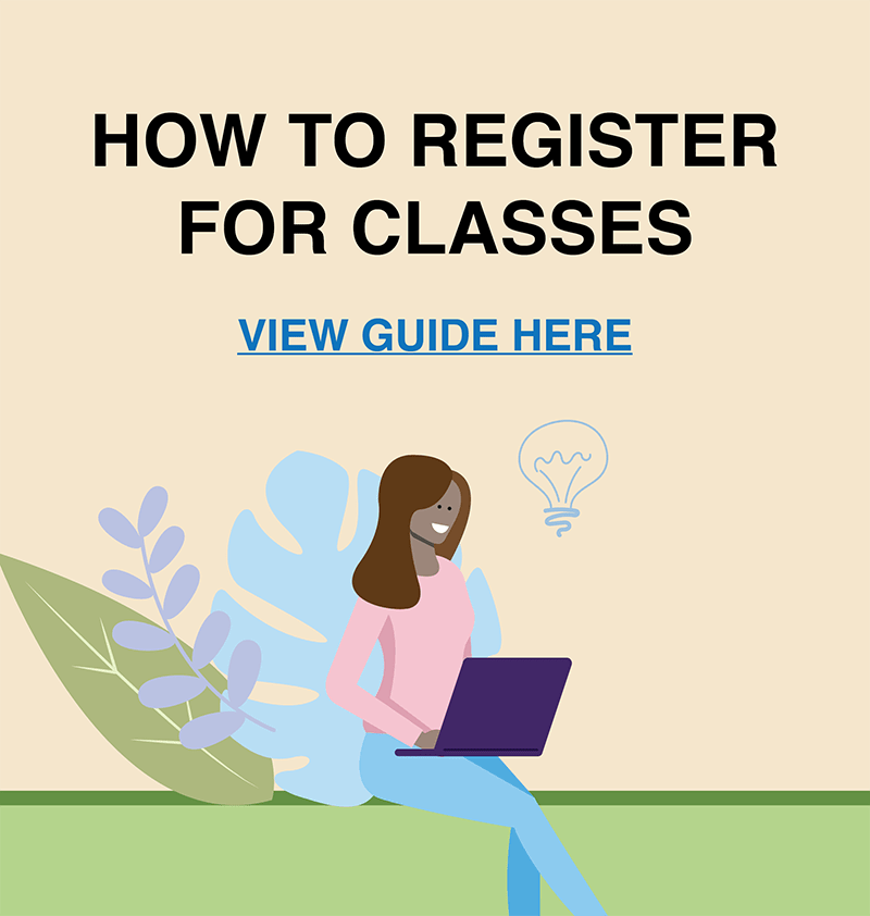 how to register for fall classes click here to view guide