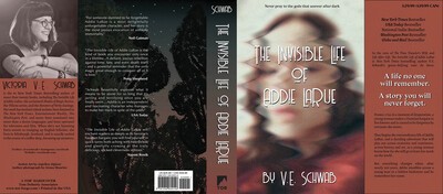book jacket called the invibile life of addie larue