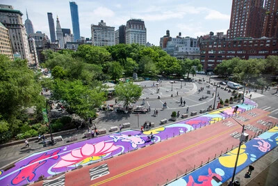 union square mural