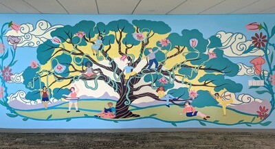 revised wall 3 of mural