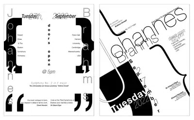 graphic text of brahms