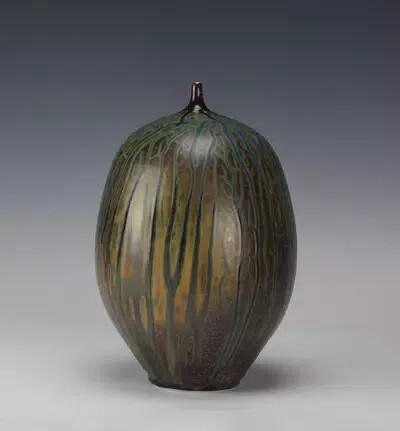tall porcelain bottle