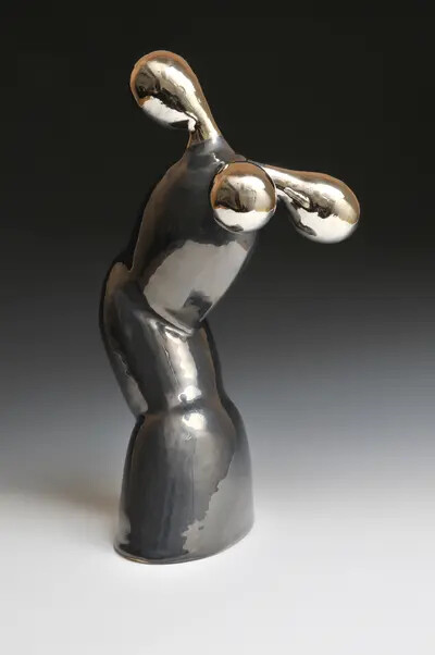 pax in ceramic with platinum luster