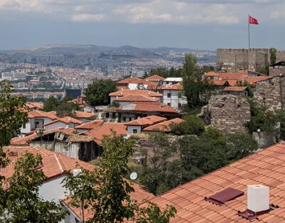 view of city in turkey