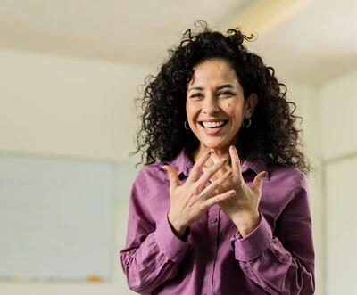 female Spanish teacher