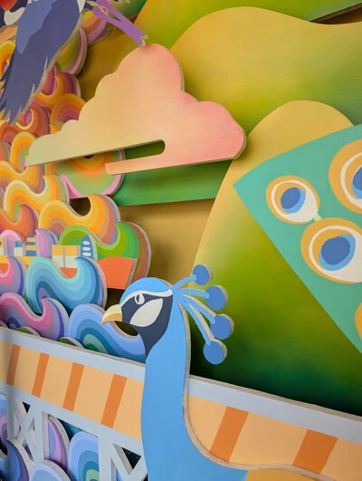 detail from currents of the hudson artwork