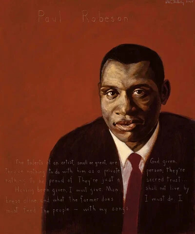 painting of paul robeson