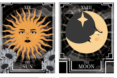 detail from the tarot artwork