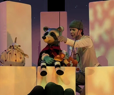 Billy Goats Gruff puppet show