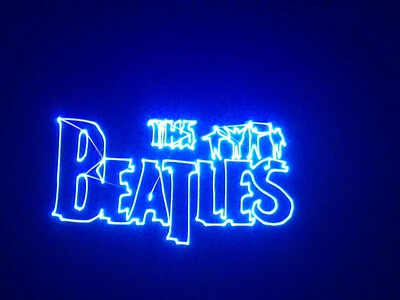 the beatles laser image