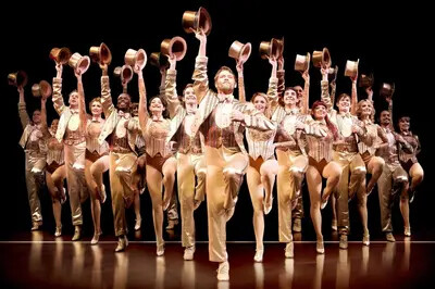 a chorus line