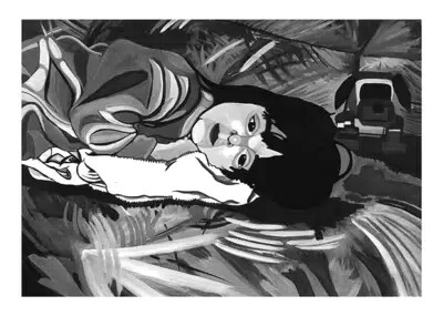achromatic memories painting