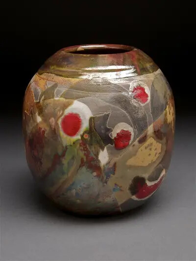 raku vase