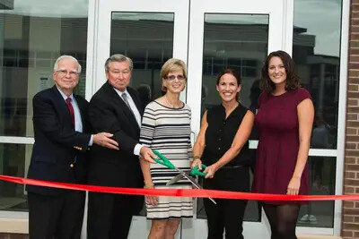 Ribbon cutting ceremony