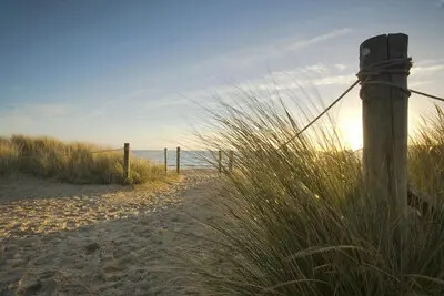 Dune with rope