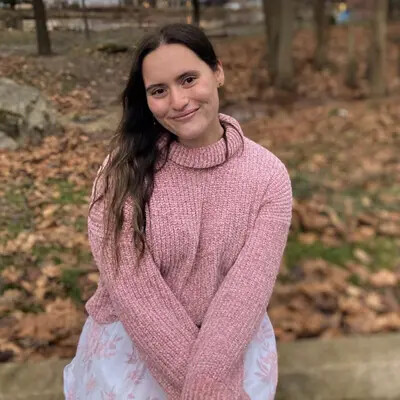 jackie braida in pink top