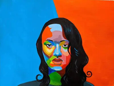 olivia jones pop art self portrait