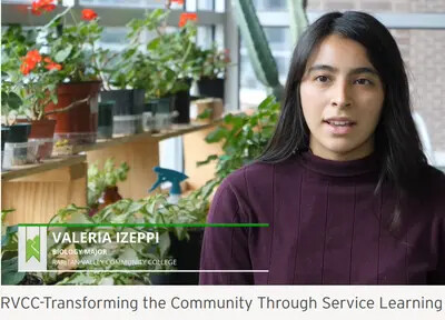 service learning video screen shot