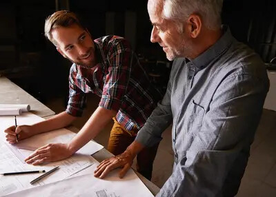 younger and older workers