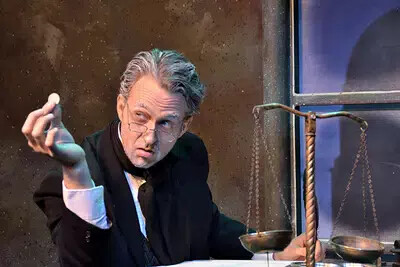 scrooge with coin