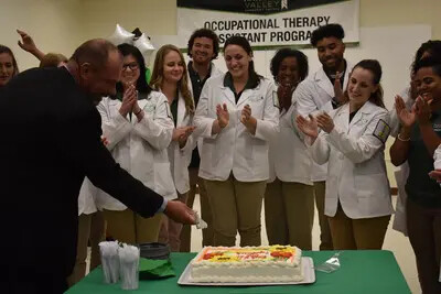 cake cutting at ota lab
