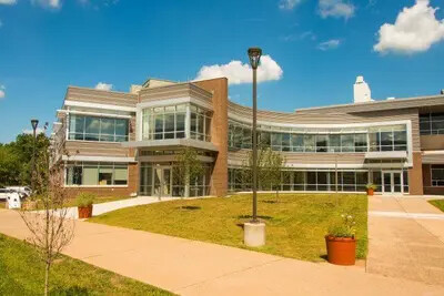 science center addition exterior