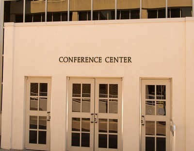 conference center sign