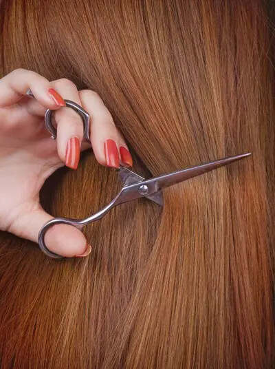Cosmetology hair cutting