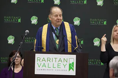 Gov Kean at podium