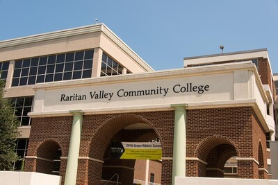 detail of rvcc name on building