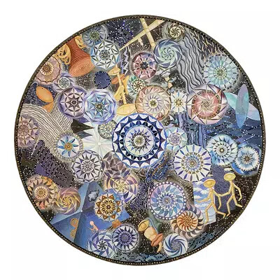 mandala of day and night artwork