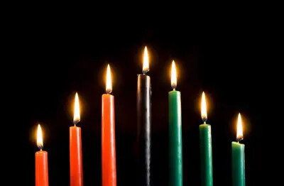 Kwanzaa candles