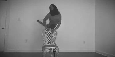 black and white photo of rvcc dancer