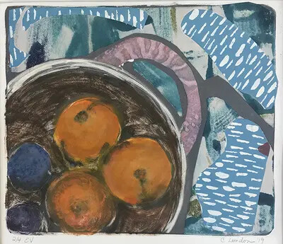 still life of fruit