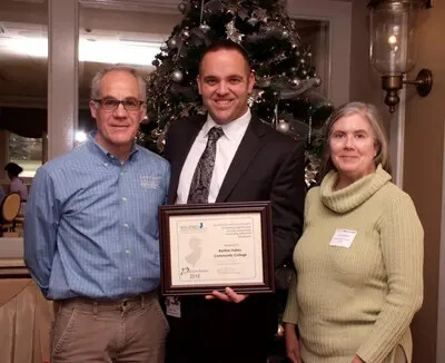 philip weaver and sue dorward with ridewise person